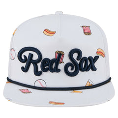 Boston Red Sox New Era Team Cheer Rope 19TWENTY Adjustable Hat - White - New Era on Sale