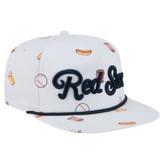 Boston Red Sox New Era Team Cheer Rope 19TWENTY Adjustable Hat - White - New Era on Sale