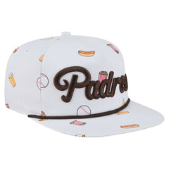 San Diego Padres New Era Team Cheer Rope 19TWENTY Adjustable Hat - White - New Era on Sale