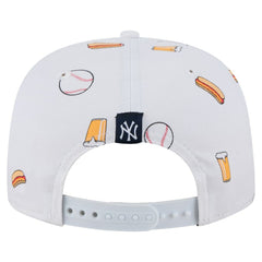 New York Yankees New Era Team Cheer Rope 19TWENTY Adjustable Hat - White - New Era Sale