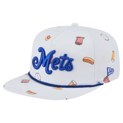 New York Mets New Era Team Cheer Rope 19TWENTY Adjustable Hat - White - New Era Lifestyle