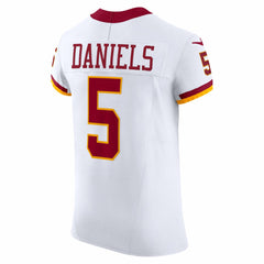 Nike Jayden Daniels Washington Commanders Alternate 2 Super Bowl Era Vapor F.U.S.E. Elite Jersey White
