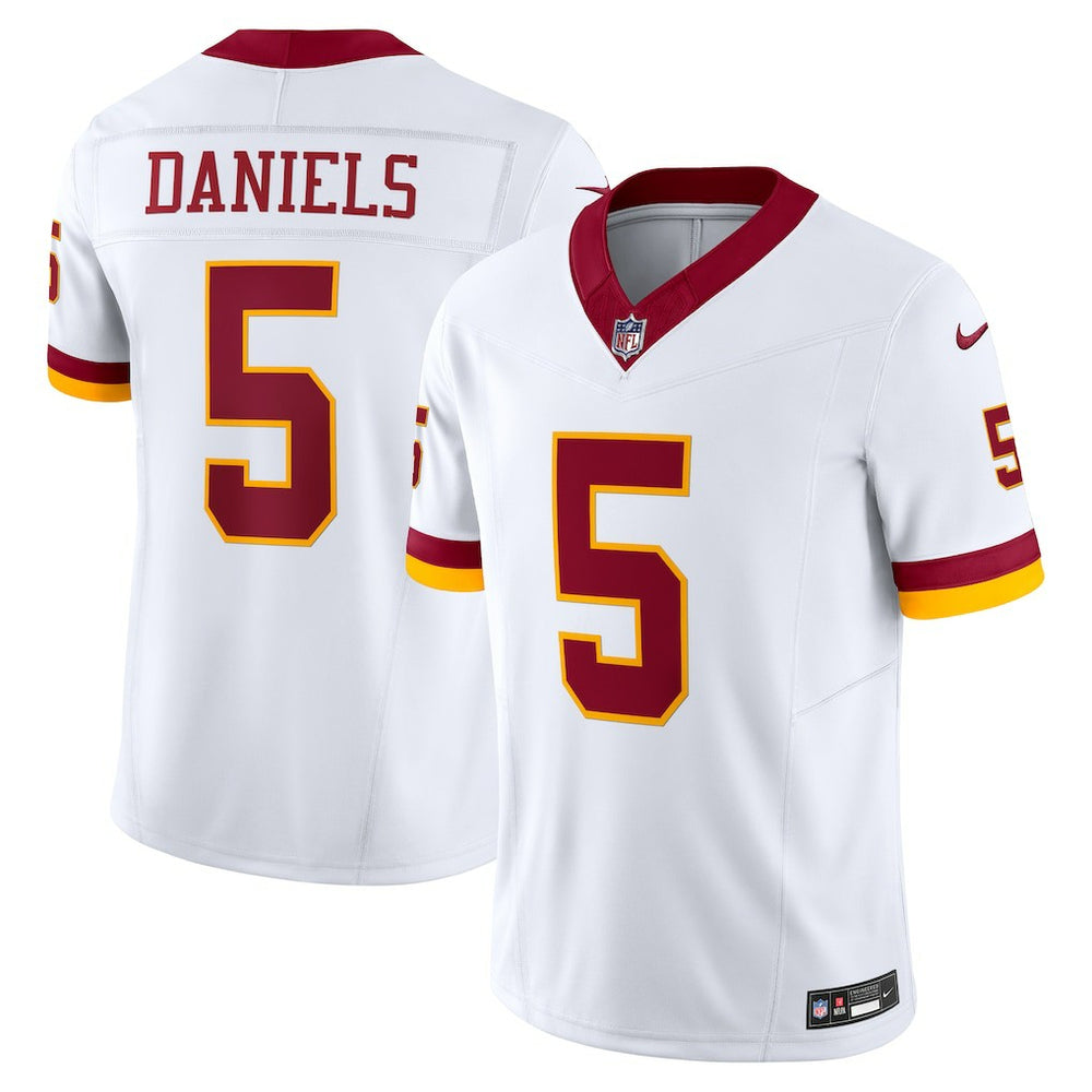 Nike Jayden Daniels Washington Commanders Vapor F.U.S.E. Limited Super Bowl Era Jersey White