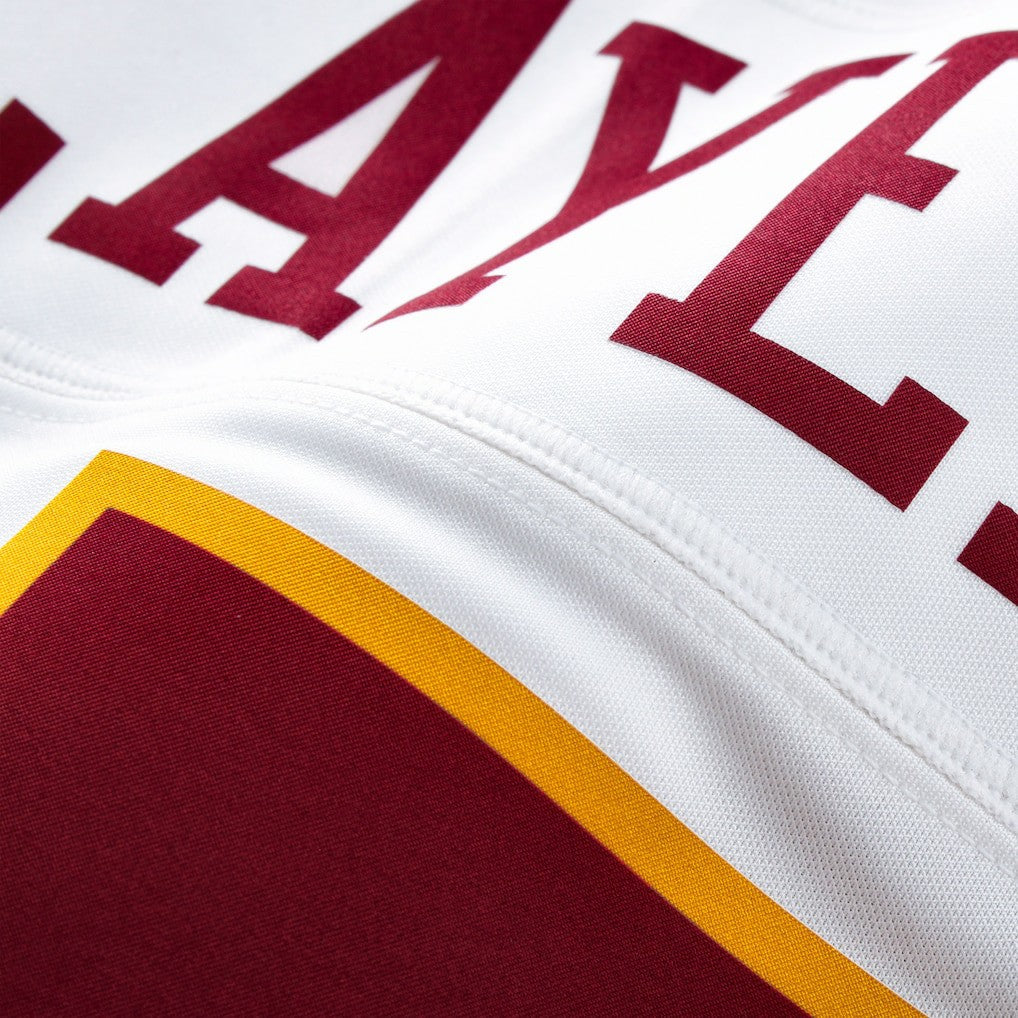 Nike Jayden Daniels Washington Commanders Vapor F.U.S.E. Limited Super Bowl Era Jersey White