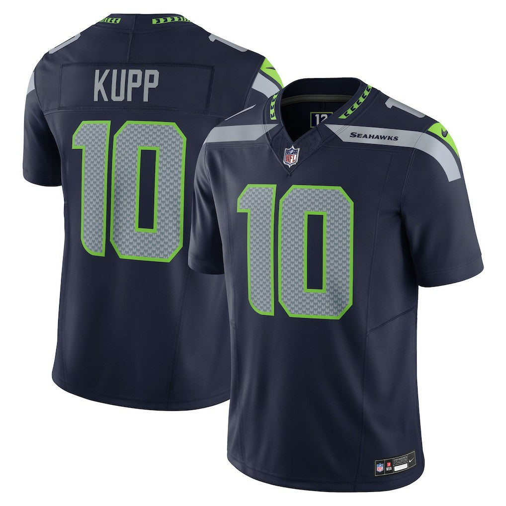 Nike Cooper Kupp Seattle Seahawks Team Vapor F.U.S.E. Limited Jersey College Navy