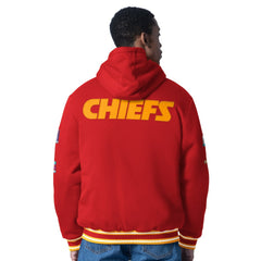 Kansas City Chiefs G-III Sports by Carl Banks Power Forward Commemorative Full-Zip Hooded Jacket Red