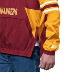 Washington Commanders Starter Prospect Half-Zip Pullover Burgundy