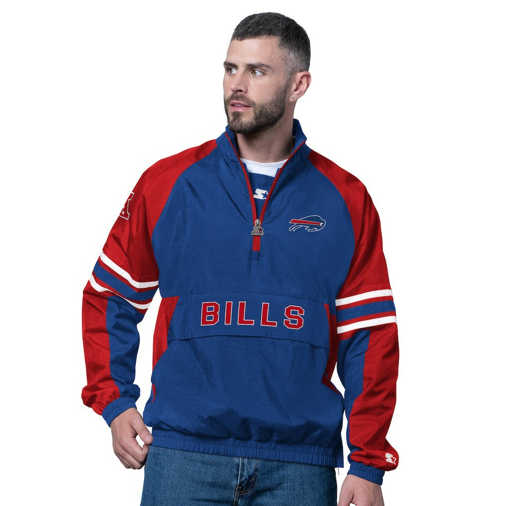 Buffalo Bills Starter Prospect Half-Zip Pullover Royal