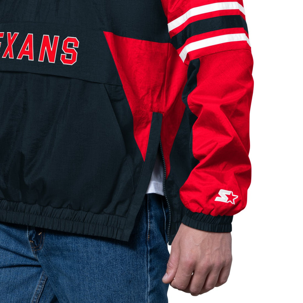 Houston Texans Starter Prospect Half-Zip Pullover Navy