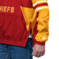 Kansas City Chiefs Starter Prospect Half-Zip Pullover Red
