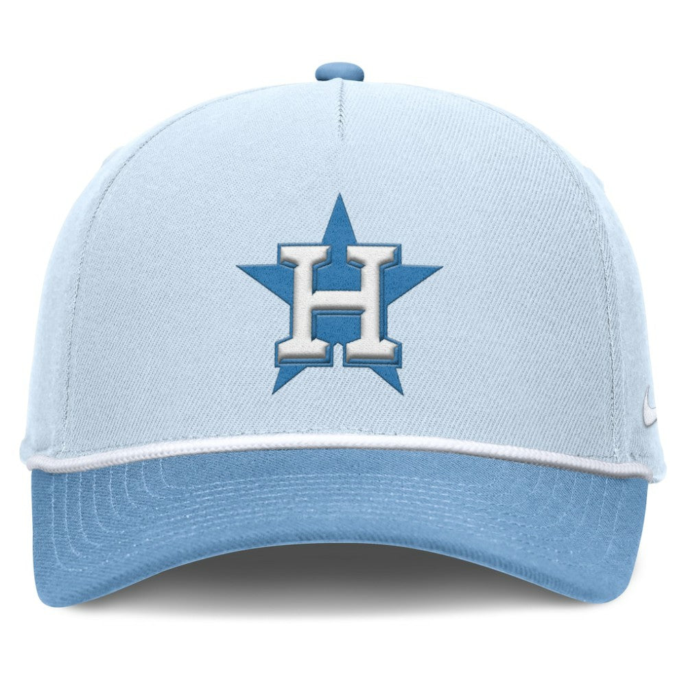 Houston Astros Nike Rise Dri-Fit Adjustable Hat - Light Blue - Nike Lifestyle
