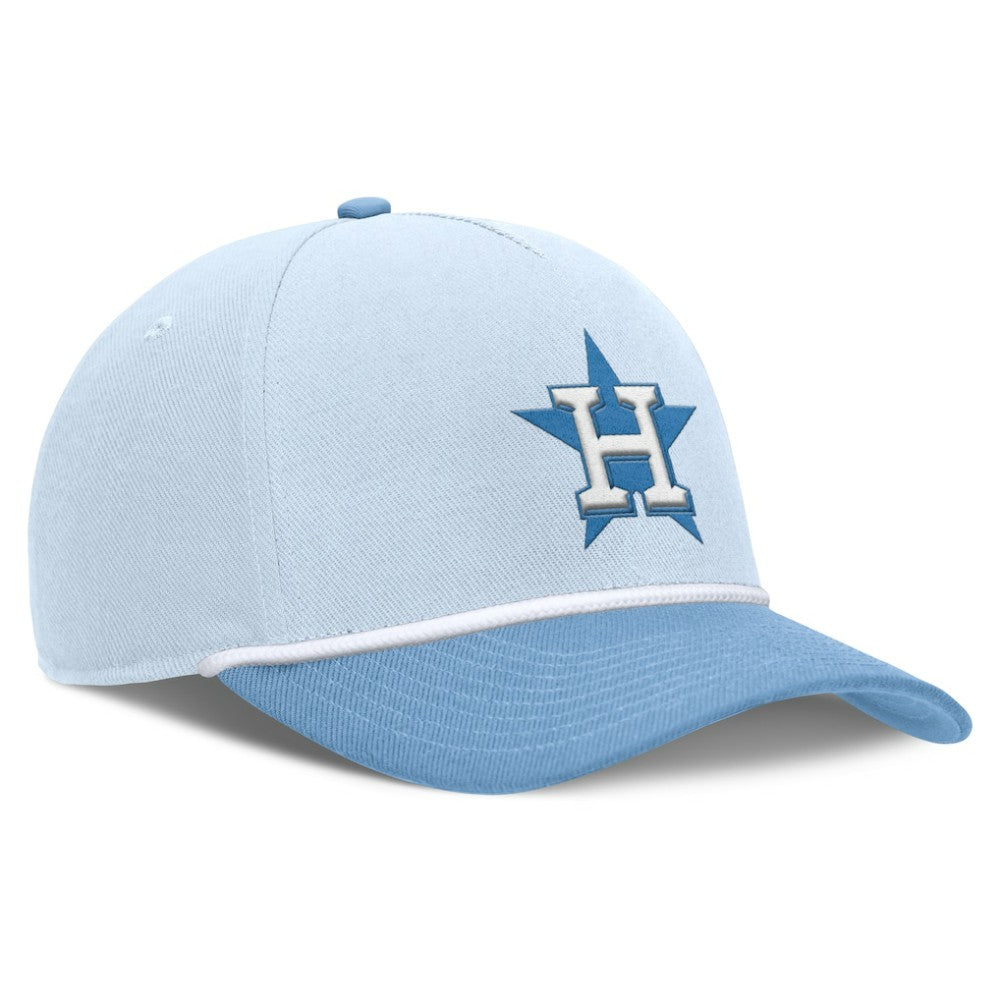 Houston Astros Nike Rise Dri-Fit Adjustable Hat - Light Blue - Nike Lifestyle