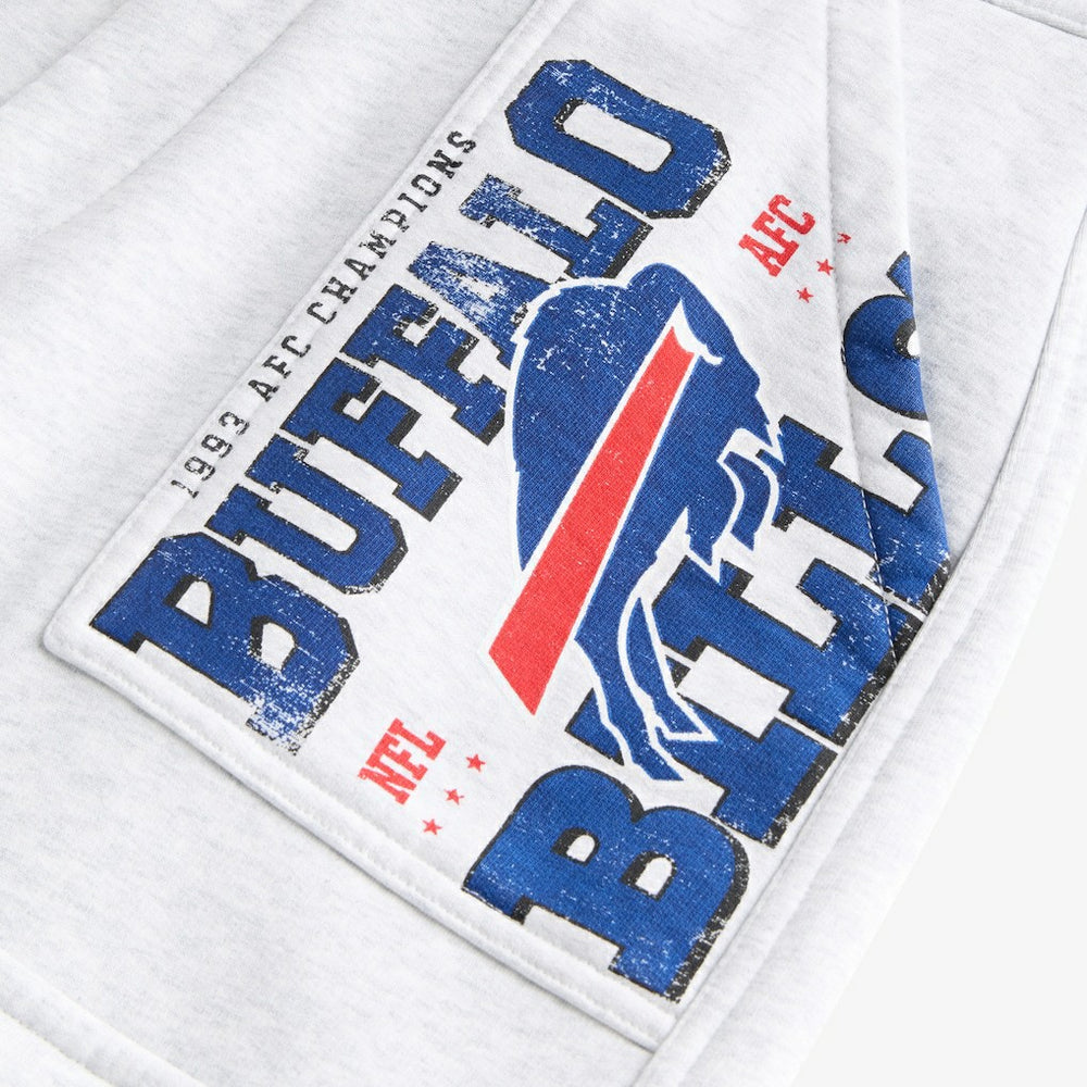 Buffalo Bills Off Season x NFL Women's Fleece Cargo Shorts Heather Gray