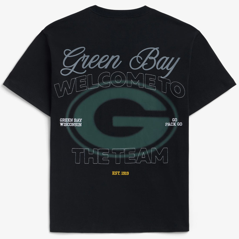 Green Bay Packers Off Season x NFL Unisex Graphic T-Shirt Black