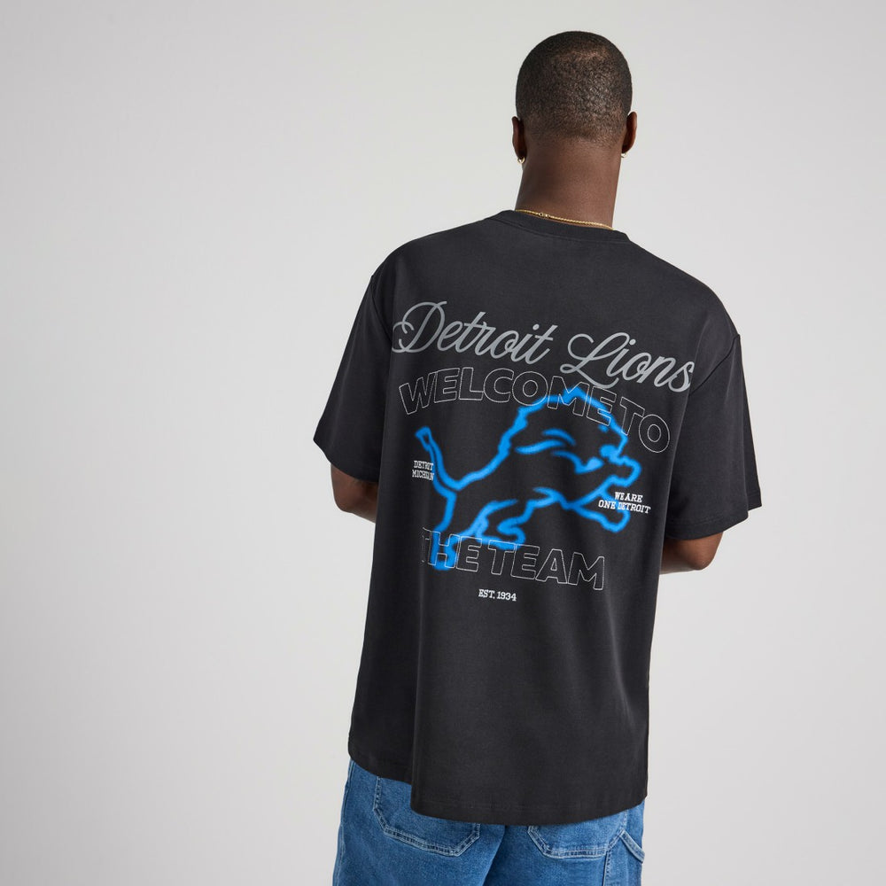 Detroit Lions Off Season x NFL Unisex Graphic T-Shirt Black