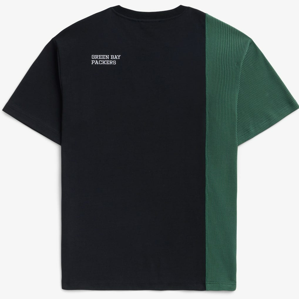 Green Bay Packers Off Season x NFL Unisex Spliced T-Shirt Black