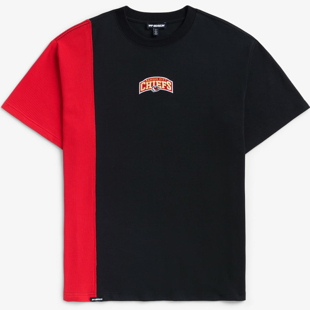 Kansas City Chiefs Off Season x NFL Unisex Spliced T-Shirt Black