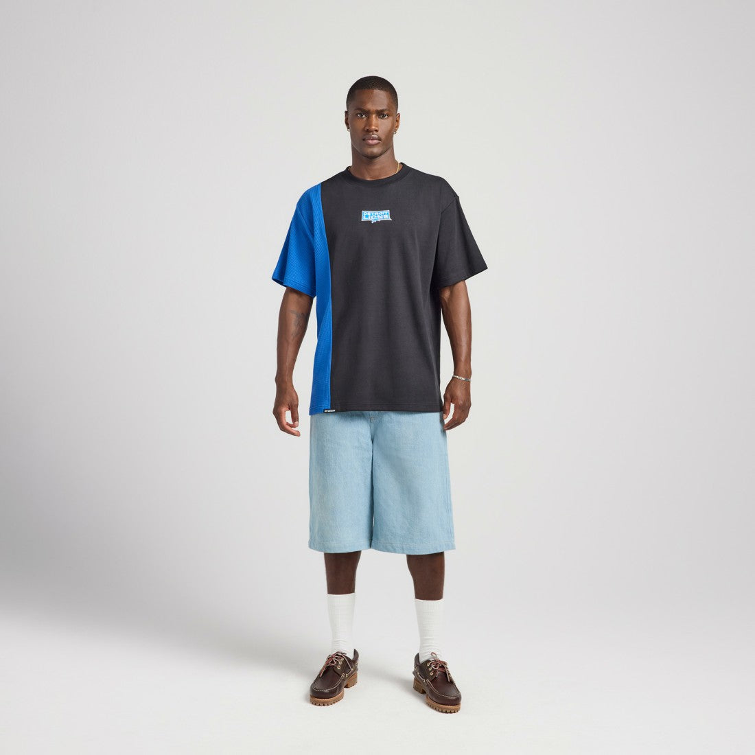 Detroit Lions Off Season x NFL Unisex Spliced T-Shirt Black