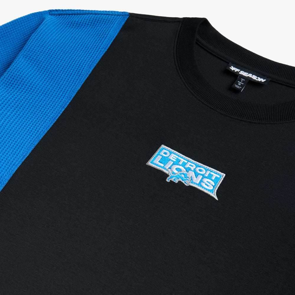 Detroit Lions Off Season x NFL Unisex Spliced T-Shirt Black