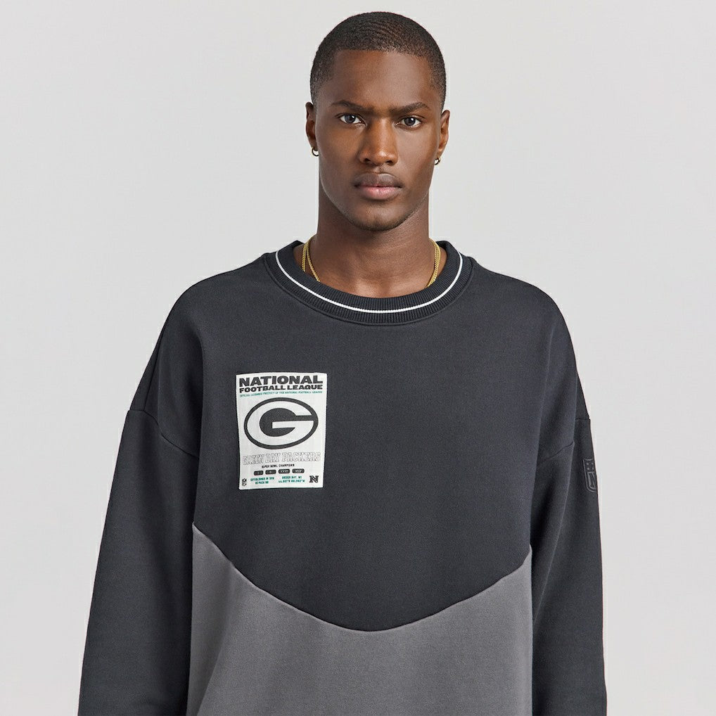 Green Bay Packers Off Season x NFL Unisex Fleece Sweatshirt Black