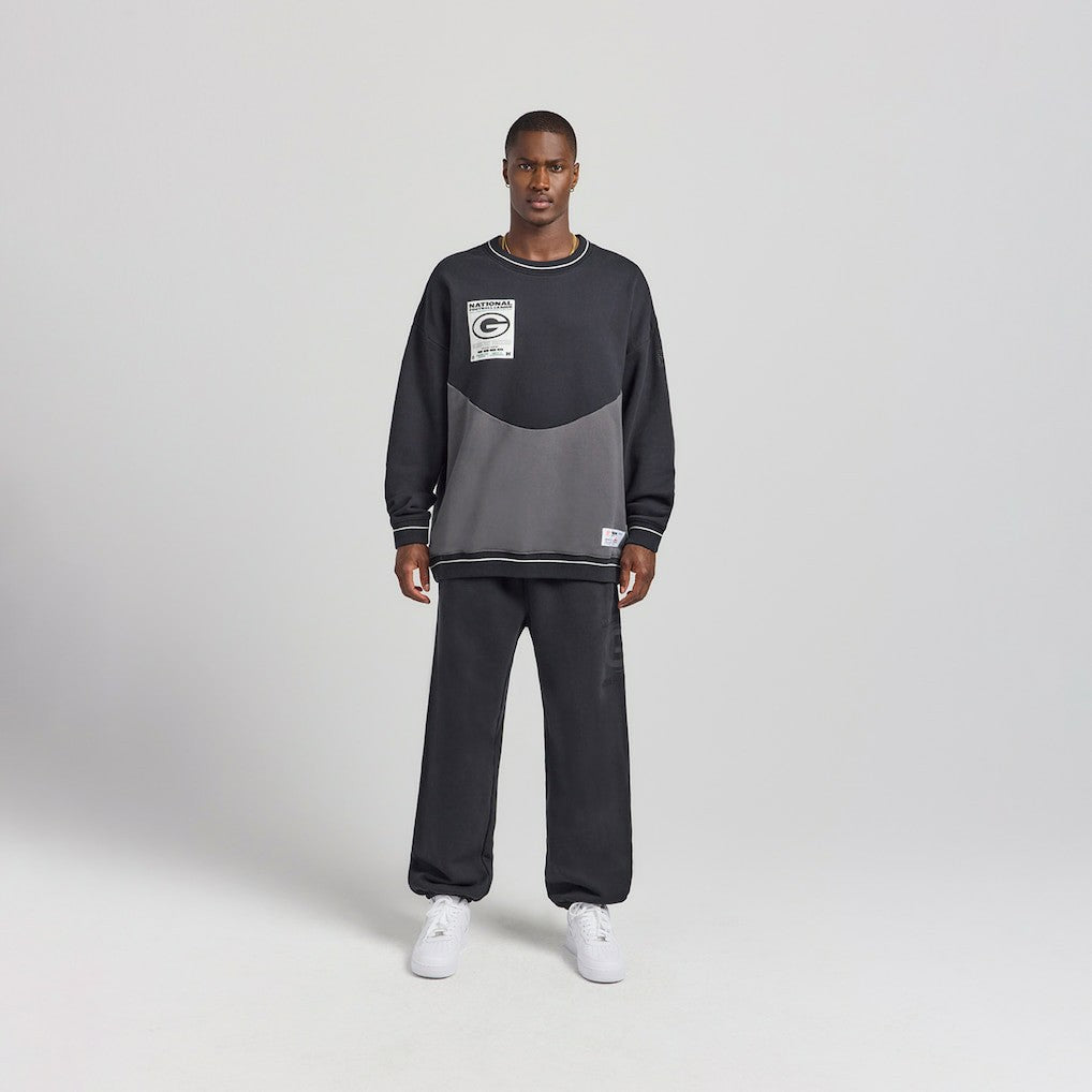 Green Bay Packers Off Season x NFL Unisex Fleece Sweatshirt Black