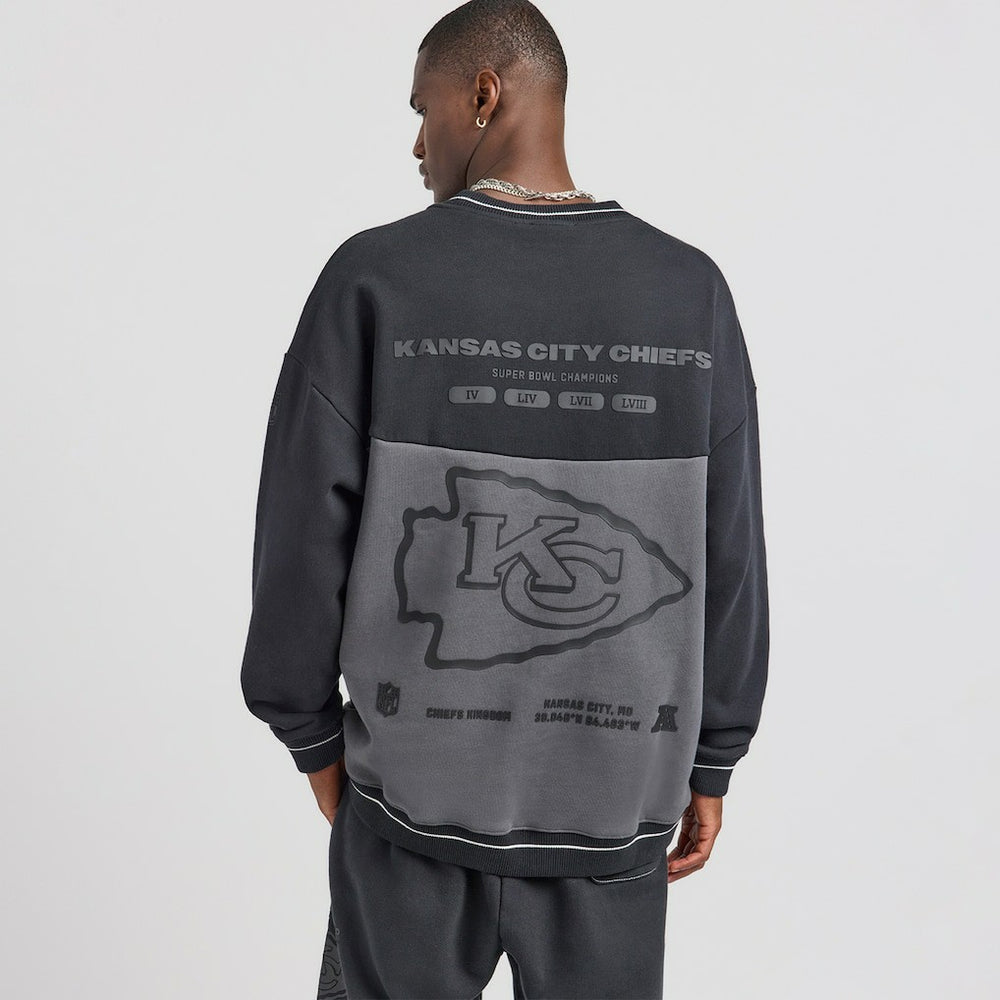 Kansas City Chiefs Off Season x NFL Unisex Fleece Sweatshirt Black