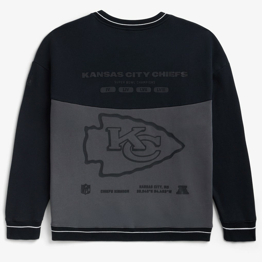 Kansas City Chiefs Off Season x NFL Unisex Fleece Sweatshirt Black