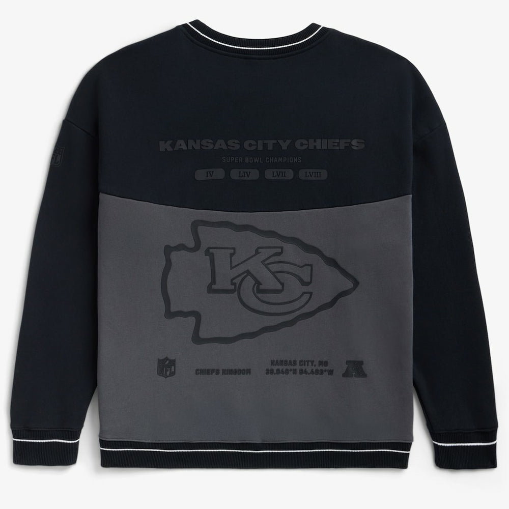 Kansas City Chiefs Off Season x NFL Unisex Fleece Sweatshirt Black