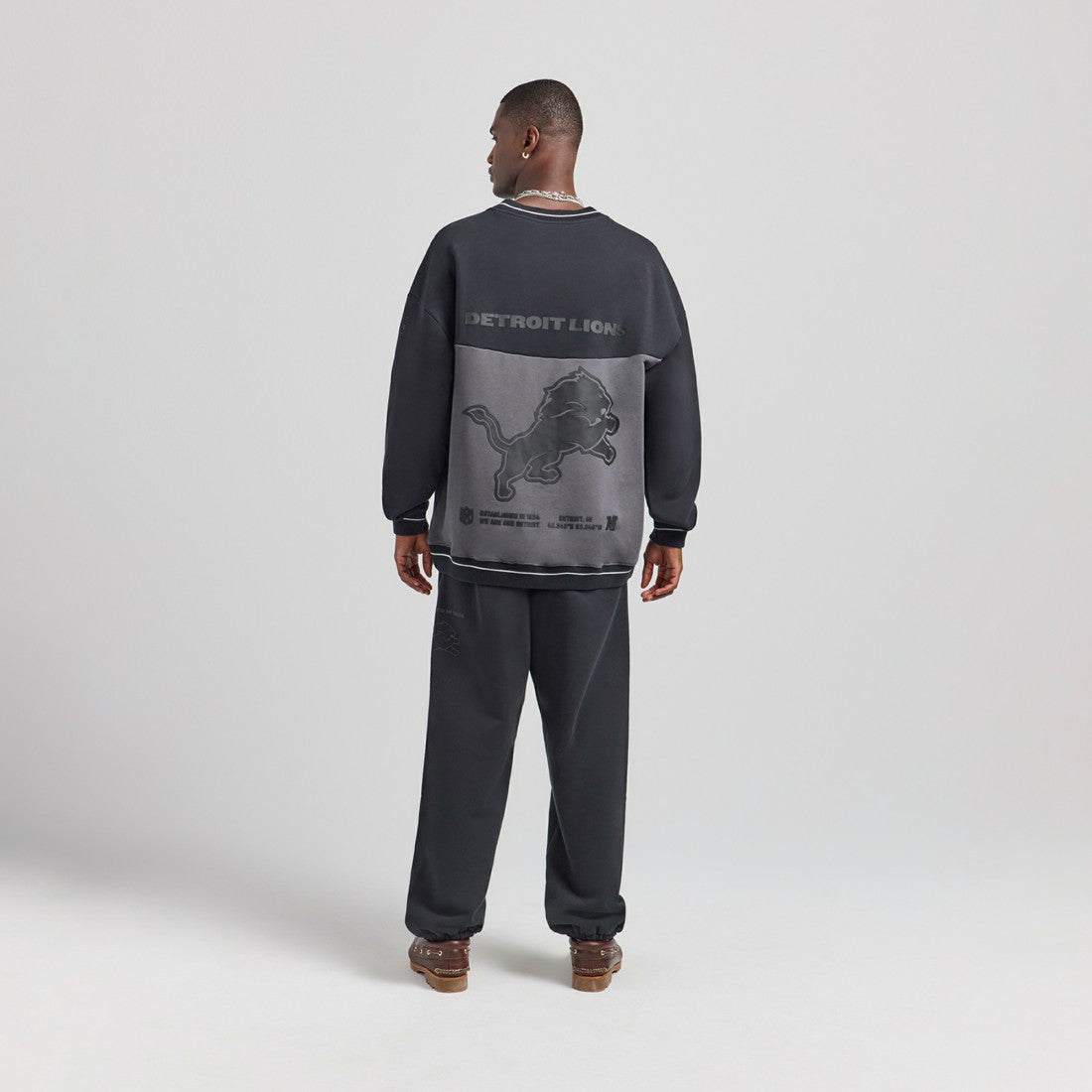Detroit Lions Off Season x NFL Unisex Fleece Sweatshirt Black