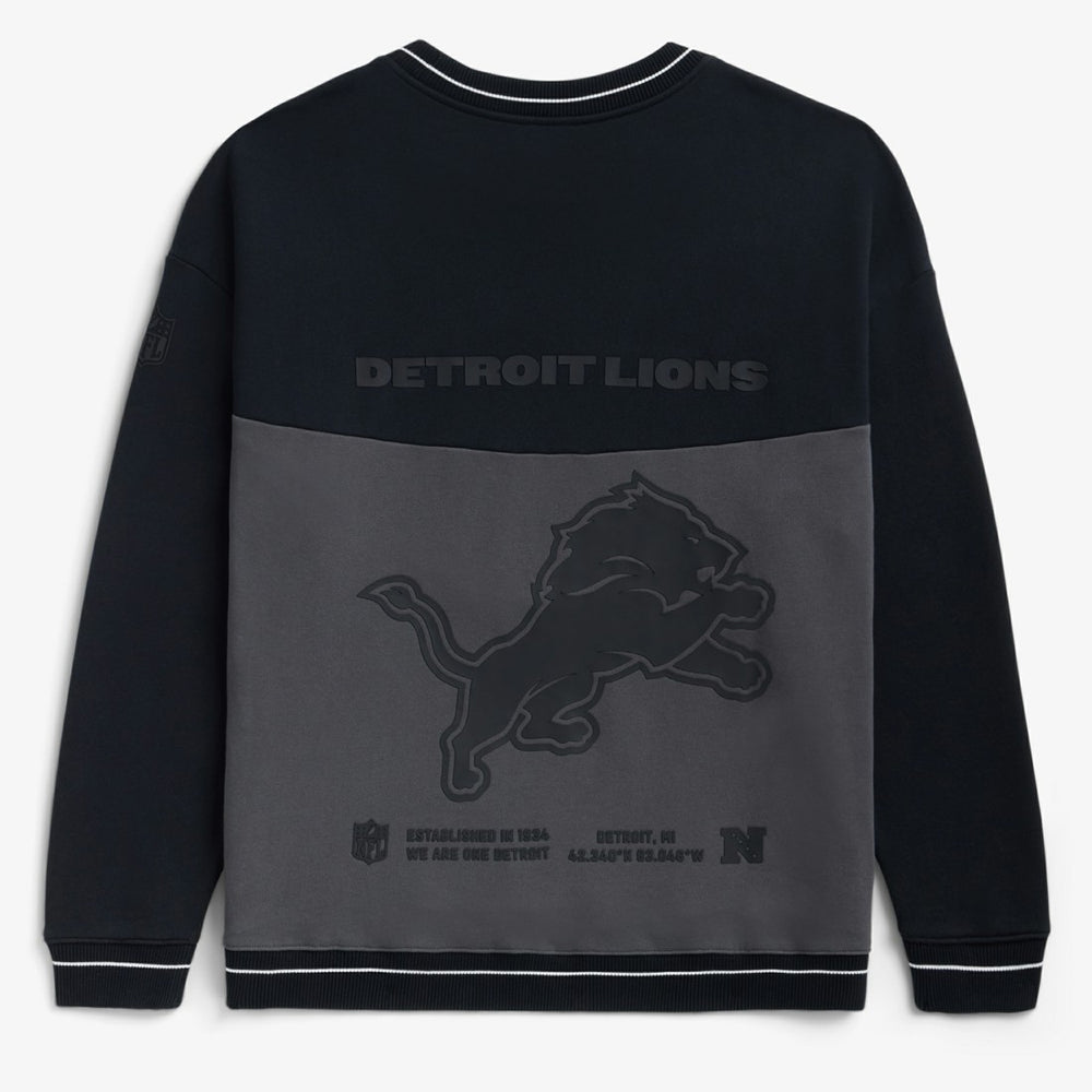 Detroit Lions Off Season x NFL Unisex Fleece Sweatshirt Black