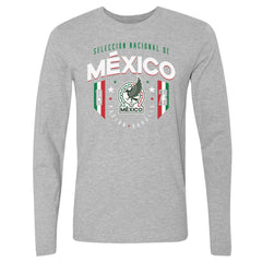 Mexico National Team 500 Level 1923 Long Sleeve T-Shirt Heather Gray