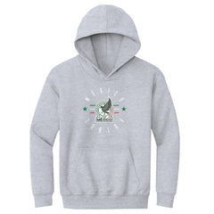 Mexico National Team 500 Level Youth Futbol Pullover Hoodie Gray