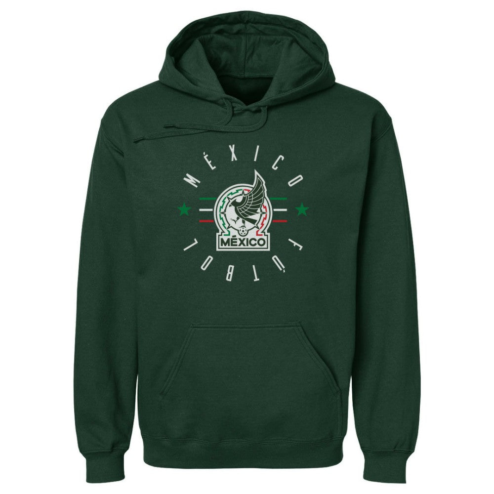 Mexico National Team 500 Level Futbol Pullover Hoodie Forest Green
