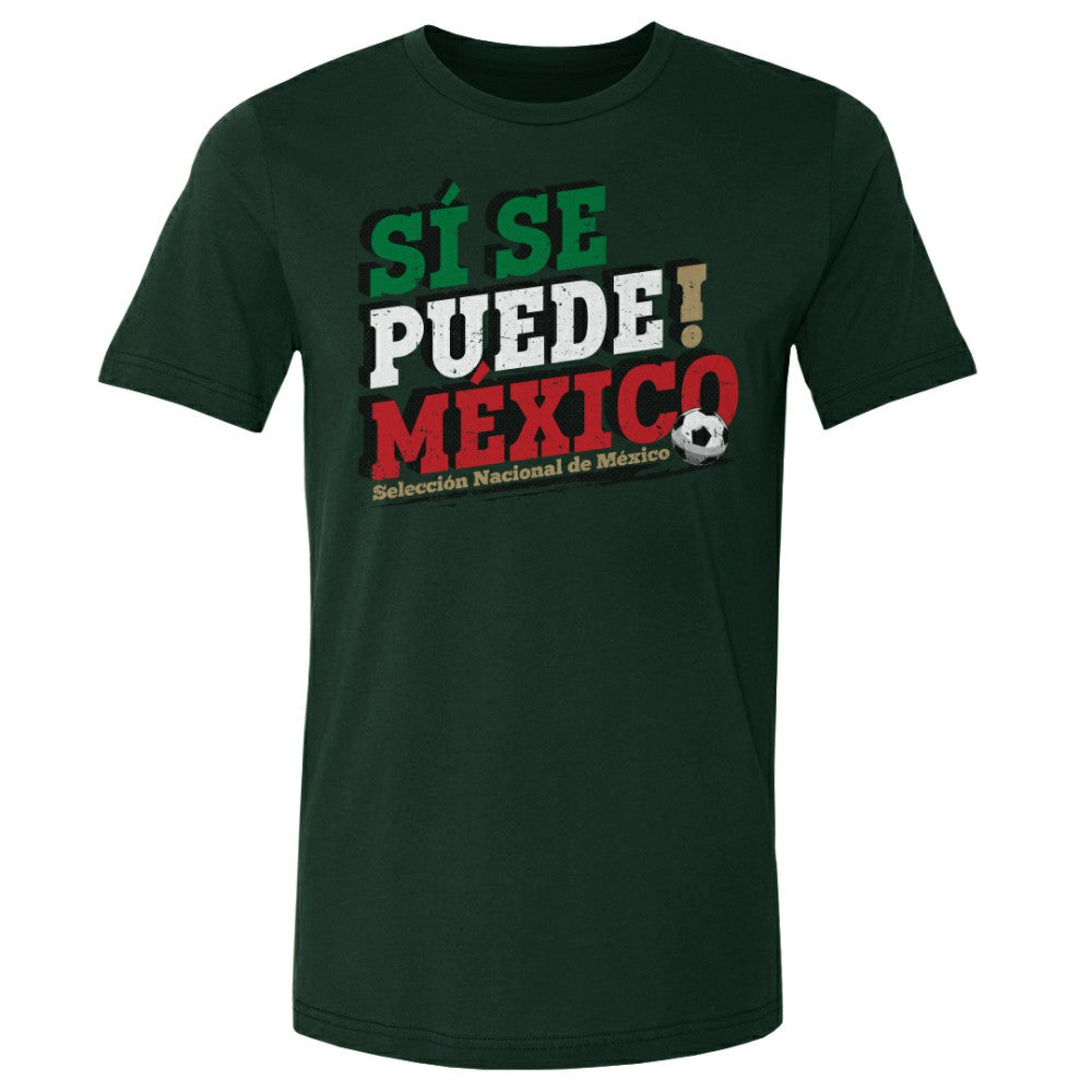 Mexico National Team 500 Level Si Se Puede T-Shirt Forest Green