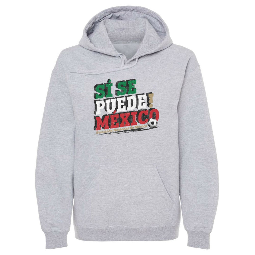 Mexico National Team 500 Level Si Se Puede Pullover Hoodie Gray