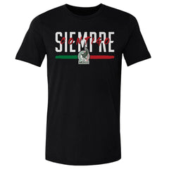 Mexico National Team 500 Level Siempre Contigo Cotton T-Shirt Black