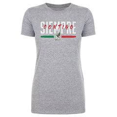 Mexico National Team 500 Level Women's Siempre Contigo T-Shirt Heather Gray
