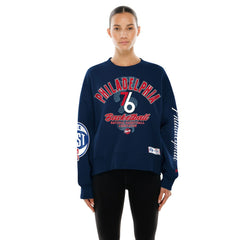 Philadelphia 76ers Women's 2025/26 City Edition Sweatshirt Navy | New Era online