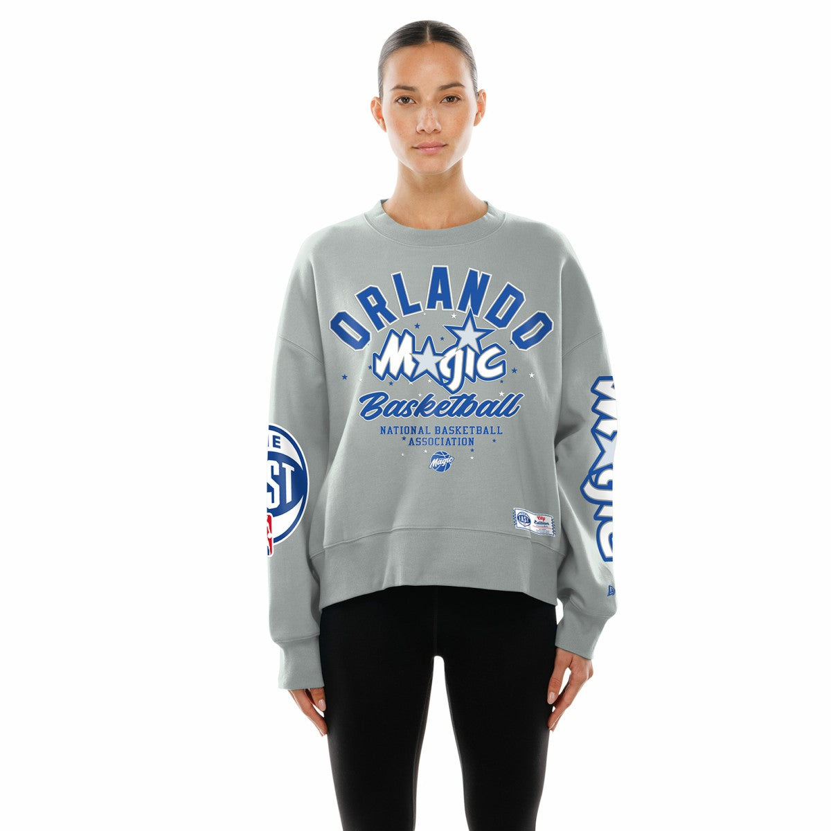 Orlando Magic Women's 2025/26 City Edition Sweatshirt Silver | New Era for sale