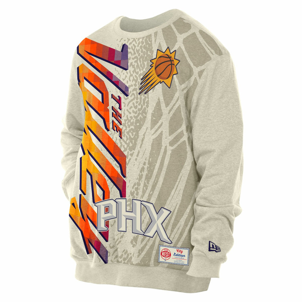 Phoenix Suns 2025/26 City Edition Sweatshirt Tan | New Era for sale