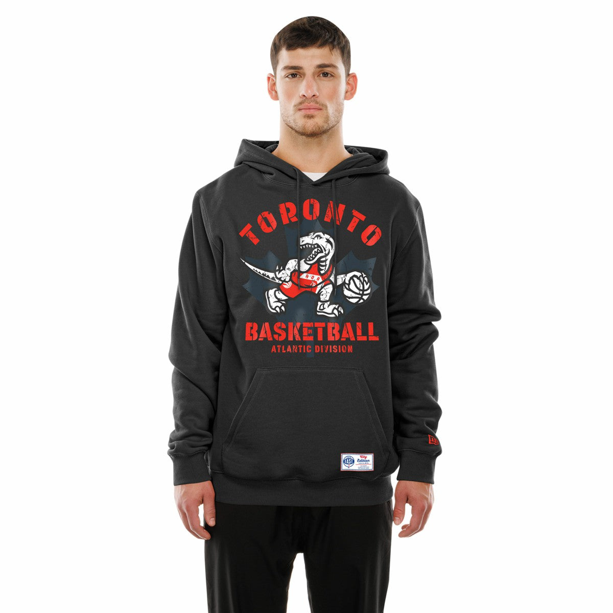 Toronto Raptors 2025/26 City Edition Fleece Hoodie Black | New Era outlet