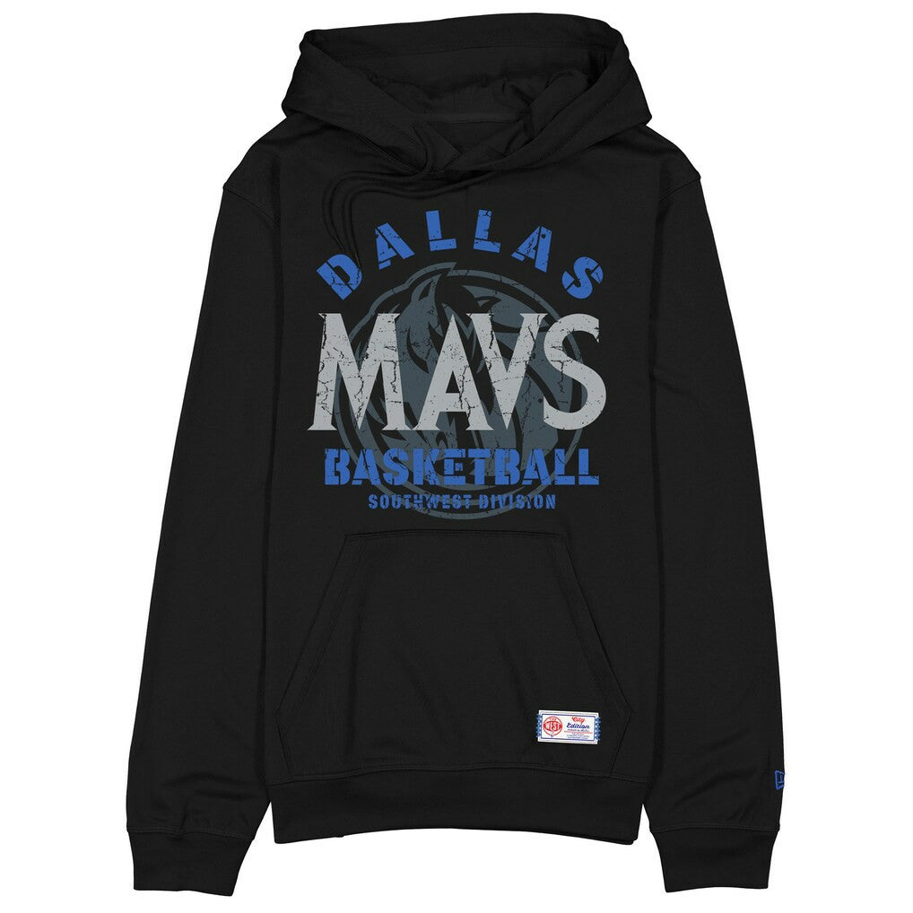 Dallas Mavericks 2025/26 City Edition Fleece Hoodie for sale Black | New Era US