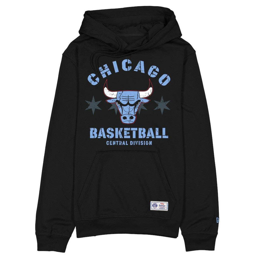 Chicago Bulls 2025/26 City Edition Fleece Hoodie Black | New Era for sale