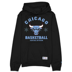 Chicago Bulls 2025/26 City Edition Fleece Hoodie Black | New Era for sale