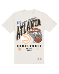 Atlanta Hawks Oversized City Edition Remix Vintage T-Shirt Cream | New Era outlet