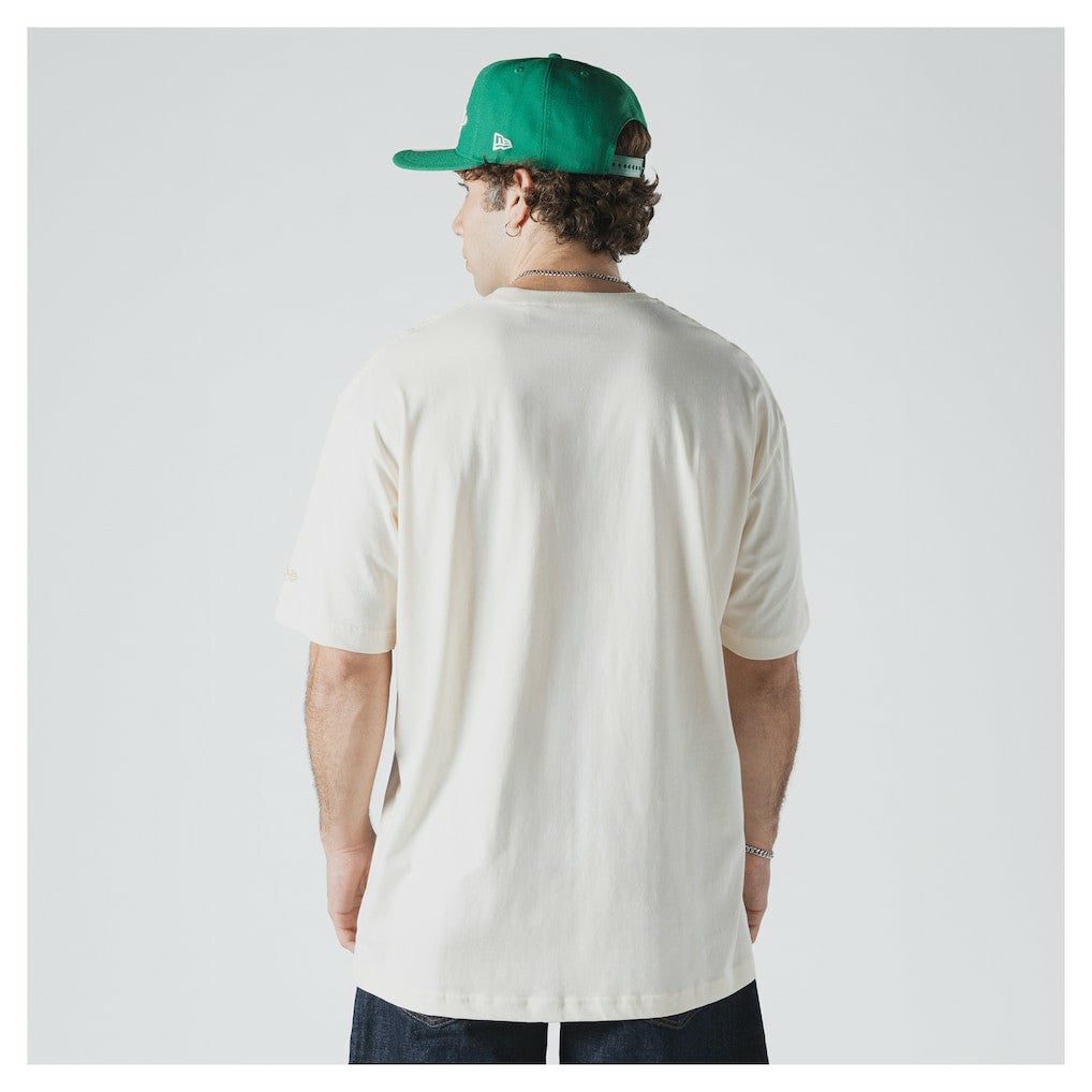 Boston Celtics Oversized City Edition Remix Vintage T-Shirt Cream | New Era outlet