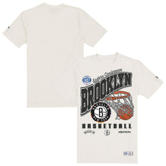 Brooklyn Nets Oversized City Edition Remix Vintage T-Shirt Cream | New Era