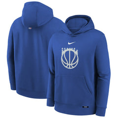 Orlando Magic Youth 2025/26 City Edition Club Fleece Pullover Hoodie Platinum | Nike US