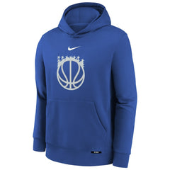 Orlando Magic Youth 2025/26 City Edition Club Fleece Pullover Hoodie Platinum | Nike US