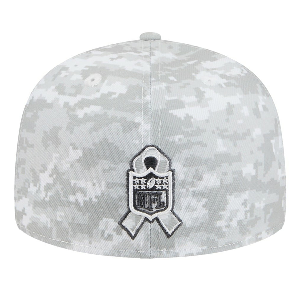 Cincinnati Bengals New Era 2025 Salute to Service Fan Pack 59FIFTY Fitted Hat White